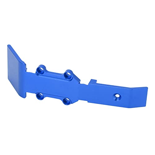 Haofy Schiebeplatte für ferngesteuertes Auto, Zubehör aus Aluminiumlegierung, 1/16 RC-Gleitplatte für Spielzeug (blau) von Haofy