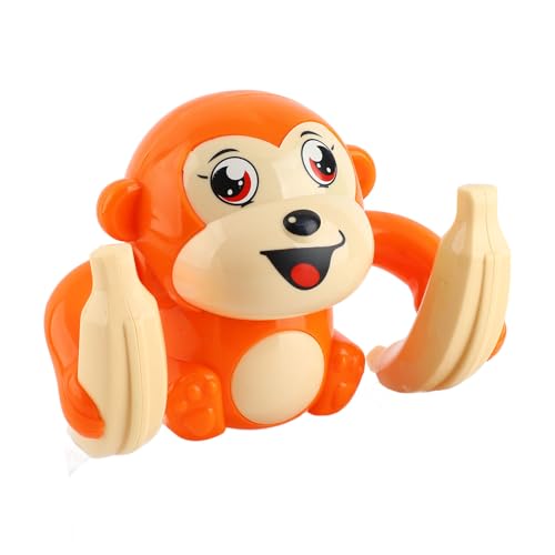 Haofy Somersault Monkeys Toy Roman Rolling Toy für Kinderkinder, Verstärkt die Gehirnentwicklung (ORANGE) von Haofy