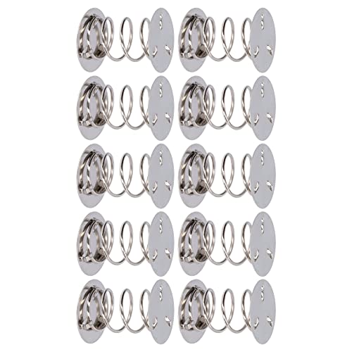 Haofy Spring Basis Handherstellung Kit mit Starker Elastizität für Spielzeugschwungzubehör 10pcs Doppelseitige Feder von Haofy