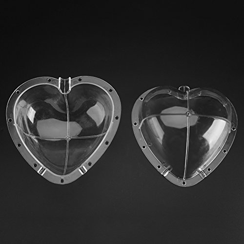 Haofy Square Heart -SSSSCLED DIPKIN Zunahme der Form der Hohen Intensität Begrenzte Obstwerkzeuge Zur Herstellung von Gartenfrüchten für Huizentainer Pe Transparent (Herzförmig) von Haofy