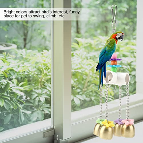 Haofy Swing Toy Boding Ring Bells Vogelspielzeug für Bewegung Einfach Bewegung Einfach, Heiliger Material Swing de Colored Birt Haofy Swing Toy Boding Ring Bells Vogelspielzeug für Bewegung Einfach Bewegung Einfach, Heiliger Material Swing de Colored Birt von Haofy