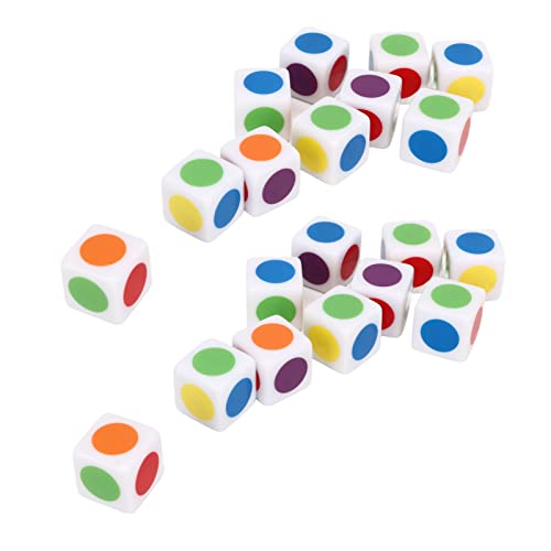 Haofy Unterrichten von Farbwürfel Lebendigem 6 -seitigem Klassenzimmerspiel für Bildungsspielzeug 20pcs für Brettspiele Haofy Unterrichten von Farbwürfel Lebendigem 6 -seitigem Klassenzimmerspiel für Bildungsspielzeug 20pcs für Brettspiele von Haofy