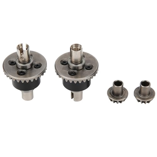 Haofy WLTOYS 144001 1/14 RC Car Metal Metall Differential Gear Set, Direkter Austausch für Alte Zahnräder, 2 Sets Imklusiven, Perfekt für RC -Auto -Enthusiasten von Haofy
