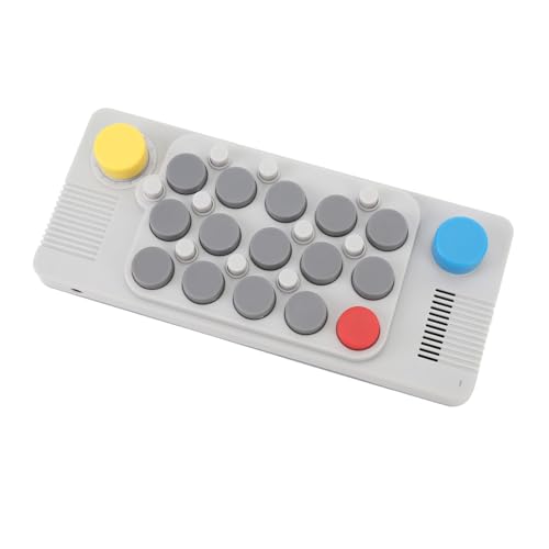 Haofy Wiederaufladbare Elektronische Musik -Tastatur -Organ Klavierspielzeug für mit Kompaktem Design, Grau von Haofy