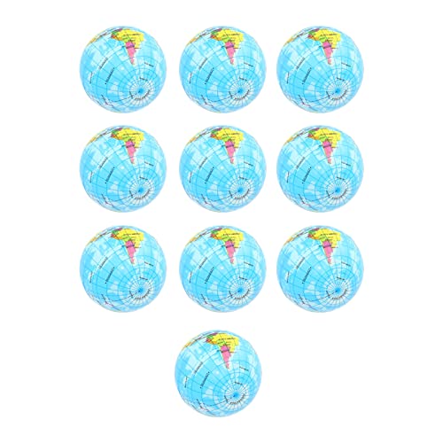 Haofy World Map Globe Squeeze Stress Balls Resilient Stress Relief Toy für und Erwachsene, 10 Pack von 10 für die Entwicklung Geografischer Kenntnisse Haofy World Map Globe Squeeze Stress Balls Resilient Stress Relief Toy für und Erwachsene, 10 Pack von 10 für die Entwicklung Geografischer Kenntnisse von Haofy
