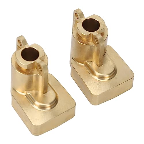 Hinten Portalgehäuse, Durable Rostschutz hinten Portal Antriebswelle Halterung für UTB18 RC Auto (Gold) von Haofy