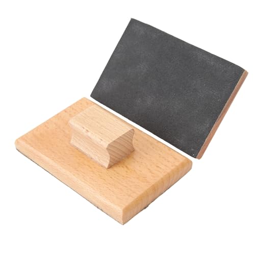 Musiksandblock für die Entwicklung von Rhythmus und Koordination, Premium -Buchenholzmaterial, 10 X 6 cm Größe, 2 Teile für Kindergärten und Heimumgebungen von Haofy