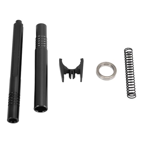 RC Comp Center Slider Antriebswelle, Leicht und langlebig Center Slider Antriebswelle, Aluminium-Legierung Upgrades, Hohe Festigkeit, Einfach Zu Installieren für RC Auto Upgrade (Schwarz) von Haofy