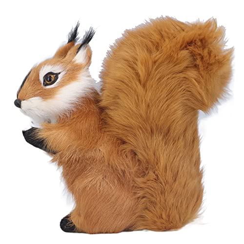 Simulation von Eichhörnchen, Simulation eines Eichhörnchens, groß, niedlich, realistisch, Simulation eines Eichhörnchens, künstlerische Dekoration, Gartenornament, Eichhörnchenfiguren aus Plüsch, Simulation von Eichhörnchen, Simulation eines Eichhörnchens, groß, niedlich, realistisch, Simulation eines Eichhörnchens, künstlerische Dekoration, Gartenornament, Eichhörnchenfiguren aus Plüsch, von Haofy