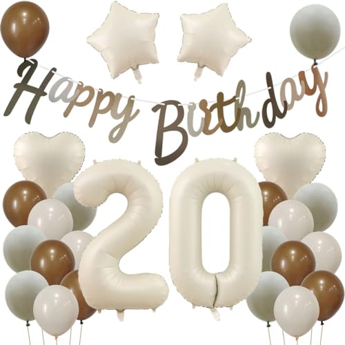 20 Geburtstag Deko Beige, Deko 20. Geburtstag Frau Mann, Beige Luftballons 20. Geburtstag Frauen, Geburtstagsdeko 20 Jahre Beige Ballon, 20. Geburtstag Dekorationen, Luftballon 20. Party Deko 20 Geburtstag Deko Beige, Deko 20. Geburtstag Frau Mann, Beige Luftballons 20. Geburtstag Frauen, Geburtstagsdeko 20 Jahre Beige Ballon, 20. Geburtstag Dekorationen, Luftballon 20. Party Deko von Haosell