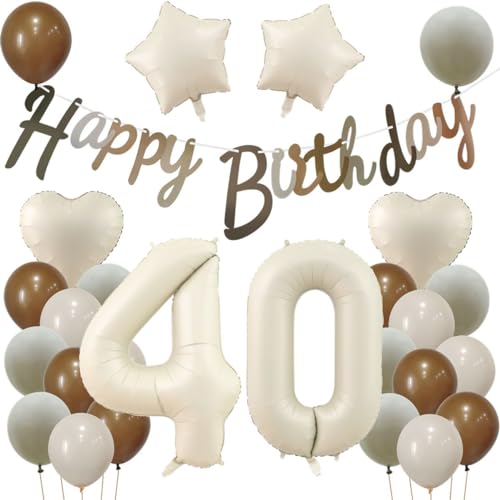 40 Geburtstag Deko Beige, Deko 40. Geburtstag Frau Mann, Beige Luftballons 40. Geburtstag Frauen, Geburtstagsdeko 40 Jahre Beige Ballon, 40. Geburtstag Dekorationen, Luftballon 40. Party Deko 40 Geburtstag Deko Beige, Deko 40. Geburtstag Frau Mann, Beige Luftballons 40. Geburtstag Frauen, Geburtstagsdeko 40 Jahre Beige Ballon, 40. Geburtstag Dekorationen, Luftballon 40. Party Deko von Haosell