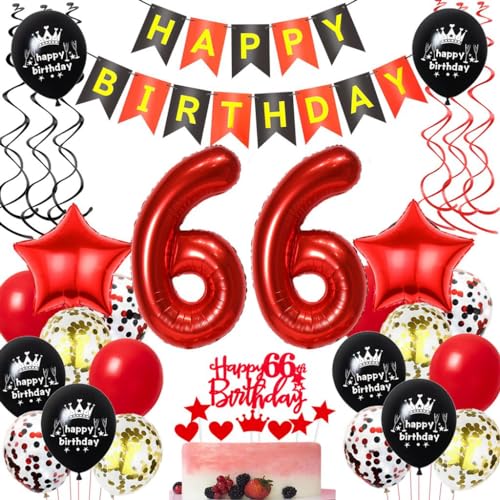66. Geburtstags Luftballons Rot Schwarz, Geburtstagsdeko 66 Jahre Frau Rot, Luftballons 66. Geburtstag Rot Schwarz Dekoration, Rot Schwarz 66. Geburtstag Luftballons, Ballons 66 Jahre Mann 66. Geburtstags Luftballons Rot Schwarz, Geburtstagsdeko 66 Jahre Frau Rot, Luftballons 66. Geburtstag Rot Schwarz Dekoration, Rot Schwarz 66. Geburtstag Luftballons, Ballons 66 Jahre Mann von Haosell