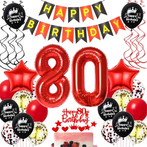 80. Geburtstags Luftballons Rot Schwarz, Geburtstagsdeko 80 Jahre Frau Rot, Luftballons 80. Geburtstag Rot Schwarz Dekoration, Rot Schwarz 80. Geburtstag Luftballons, Ballons 80 Jahre Mann 80. Geburtstags Luftballons Rot Schwarz, Geburtstagsdeko 80 Jahre Frau Rot, Luftballons 80. Geburtstag Rot Schwarz Dekoration, Rot Schwarz 80. Geburtstag Luftballons, Ballons 80 Jahre Mann von Haosell