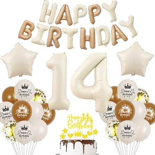 Beige Luftballon 14. Geburtstag Mädchen 14 Geburtstag Deko Beige Luftballon Geburtstag 14 Creme 14 Jahre Geburtstagsdeko Mädchen Junge 14 Jahre Beige Gold Ballon 14. Happy Birthday Girlande Beige Beige Luftballon 14. Geburtstag Mädchen 14 Geburtstag Deko Beige Luftballon Geburtstag 14 Creme 14 Jahre Geburtstagsdeko Mädchen Junge 14 Jahre Beige Gold Ballon 14. Happy Birthday Girlande Beige von Haosell
