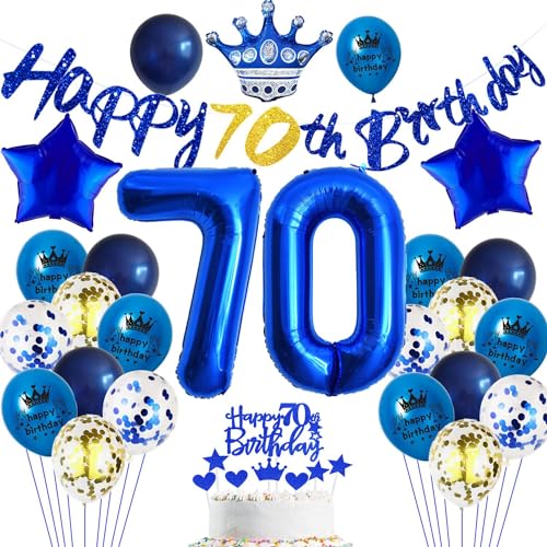 Blau Luftballons 70 Geburtstag Dekoration,70. Geburtstagsdeko Mann,70 Ballon Blau Deko, Luftballon 70. Geburtstag Party Deko Blau,Geburtstagsdeko 70 Jahre Männer Blau,Ballon 70. Geburtstag blau Blau Luftballons 70 Geburtstag Dekoration,70. Geburtstagsdeko Mann,70 Ballon Blau Deko, Luftballon 70. Geburtstag Party Deko Blau,Geburtstagsdeko 70 Jahre Männer Blau,Ballon 70. Geburtstag blau von Haosell