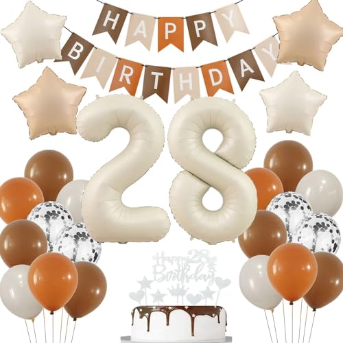 Boho 28. Luftballon Beige, Deko 28. Geburtstag Frau, Luftballon 28 Jahre Geburtstag Creme, Deko 28 Jahre Frauen Mann Ballon, Braun 28 Geburtstag Deko, 28 Jahr Geburtstagdeko Beige Nude Boho 28. Luftballon Beige, Deko 28. Geburtstag Frau, Luftballon 28 Jahre Geburtstag Creme, Deko 28 Jahre Frauen Mann Ballon, Braun 28 Geburtstag Deko, 28 Jahr Geburtstagdeko Beige Nude von Haosell