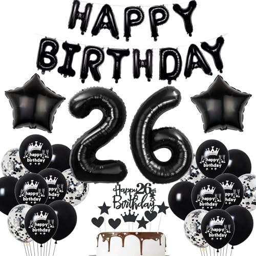 Deko 26. Geburtstag Mann Schwarz Tortendeko 26 Geburtstag Frau Luftballons 26. Geburtstag Schwarz Party Ballons 26 Geburtstag Dekoration Schwarz Geburtstagsdeko 26 Jahre Mann Deko Schwarze Deko 26. Geburtstag Mann Schwarz Tortendeko 26 Geburtstag Frau Luftballons 26. Geburtstag Schwarz Party Ballons 26 Geburtstag Dekoration Schwarz Geburtstagsdeko 26 Jahre Mann Deko Schwarze von Haosell