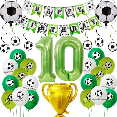 Fußball 10 Geburtstag Luftballon, 10 Ballon Fußball Deko, Geburtstagsdeko 10 Jahr Jungen, Fußball 10. Geburtstagsdeko Ballon, 10 Jahr Fussball Party deko, Fußball 10.Geburtstagsdeko Jungen Fußball 10 Geburtstag Luftballon, 10 Ballon Fußball Deko, Geburtstagsdeko 10 Jahr Jungen, Fußball 10. Geburtstagsdeko Ballon, 10 Jahr Fussball Party deko, Fußball 10.Geburtstagsdeko Jungen von Haosell