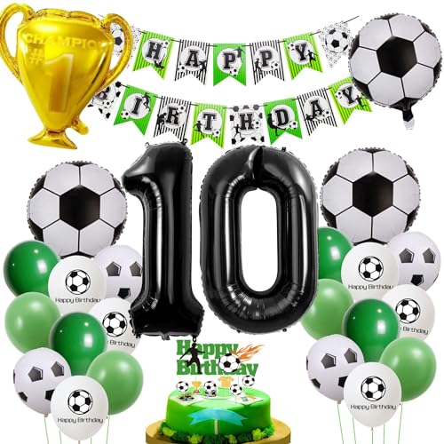 Fußball 10 Jahre Ballon, Geburtstagsdeko Jungen 10 Jahr, Fussball Luftballon 10. Geburtstag, Grün 10. Geburtstagsdeko Fußball, Luftballon 10 Jahre Junge Fußball, 10 Ballon 10. Geburtstag Fußball Fußball 10 Jahre Ballon, Geburtstagsdeko Jungen 10 Jahr, Fussball Luftballon 10. Geburtstag, Grün 10. Geburtstagsdeko Fußball, Luftballon 10 Jahre Junge Fußball, 10 Ballon 10. Geburtstag Fußball von Haosell