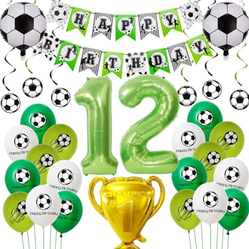 Fußball 12 Geburtstag Luftballon, 12 Ballon Fußball Deko, Geburtstagsdeko 12 Jahr Jungen, Fußball 12. Geburtstagsdeko Ballon, 12 Jahr Fussball Party deko, Fußball 12.Geburtstagsdeko Jungen Fußball 12 Geburtstag Luftballon, 12 Ballon Fußball Deko, Geburtstagsdeko 12 Jahr Jungen, Fußball 12. Geburtstagsdeko Ballon, 12 Jahr Fussball Party deko, Fußball 12.Geburtstagsdeko Jungen von Haosell