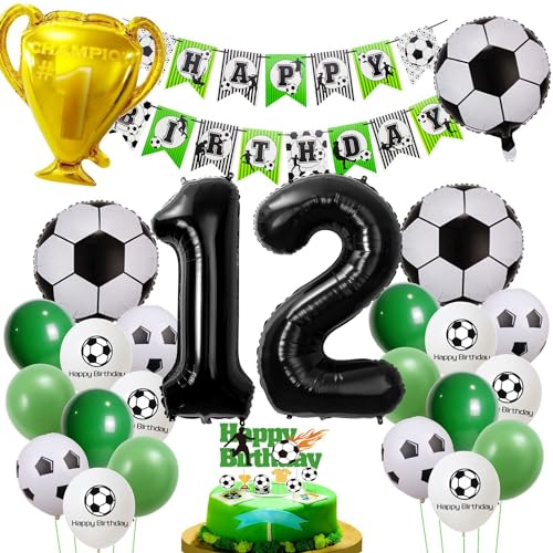 Fußball 12 Jahre Ballon, Geburtstagsdeko Jungen 12 Jahr, Fussball Luftballon 12. Geburtstag, Grün 12. Geburtstagsdeko Fußball, Luftballon 12 Jahre Junge Fußball, 12 Ballon 12. Geburtstag Fußball Fußball 12 Jahre Ballon, Geburtstagsdeko Jungen 12 Jahr, Fussball Luftballon 12. Geburtstag, Grün 12. Geburtstagsdeko Fußball, Luftballon 12 Jahre Junge Fußball, 12 Ballon 12. Geburtstag Fußball von Haosell