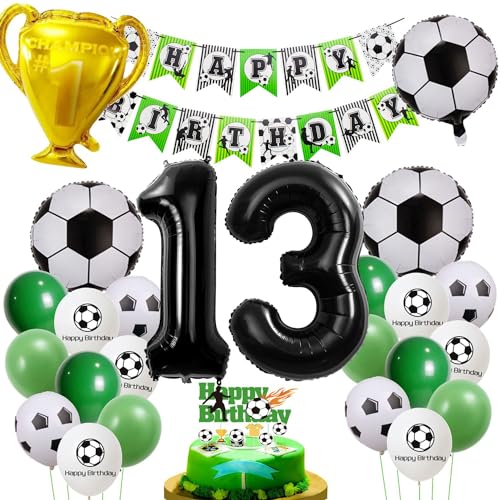 Fußball 13 Jahre Ballon, Geburtstagsdeko Jungen 13 Jahr, Fussball Luftballon 13. Geburtstag, Grün 13. Geburtstagsdeko Fußball, Luftballon 13 Jahre Junge Fußball, 13 Ballon 13. Geburtstag Fußball Fußball 13 Jahre Ballon, Geburtstagsdeko Jungen 13 Jahr, Fussball Luftballon 13. Geburtstag, Grün 13. Geburtstagsdeko Fußball, Luftballon 13 Jahre Junge Fußball, 13 Ballon 13. Geburtstag Fußball von Haosell