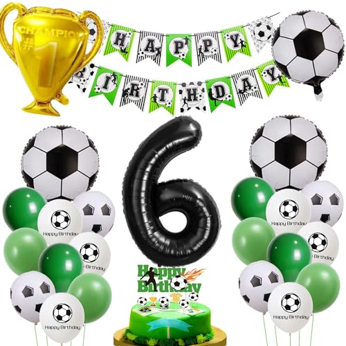 Fußball 6 Jahre Ballon, Geburtstagsdeko Jungen 6 Jahr, Fussball Luftballon 6. Geburtstag, Grün 6. Geburtstagsdeko Fußball, Luftballon 6 Jahre Junge Fußball, 6 Ballon 6. Geburtstag Fußball Fußball 6 Jahre Ballon, Geburtstagsdeko Jungen 6 Jahr, Fussball Luftballon 6. Geburtstag, Grün 6. Geburtstagsdeko Fußball, Luftballon 6 Jahre Junge Fußball, 6 Ballon 6. Geburtstag Fußball von Haosell