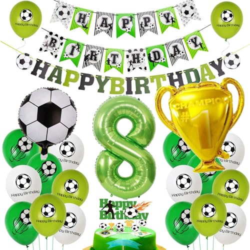 Fussball 8. Geburtstag Luftballon, Fußball 8 Geburtstag Dek,o Luftballons 8. Fußball Deko, Geburtstagsdeko Jungen 8 Jahr, Ballon 8. Geburtstag Fussball, 8 Fußball Thema Party Dekoration Fussball 8. Geburtstag Luftballon, Fußball 8 Geburtstag Dek,o Luftballons 8. Fußball Deko, Geburtstagsdeko Jungen 8 Jahr, Ballon 8. Geburtstag Fussball, 8 Fußball Thema Party Dekoration von Haosell