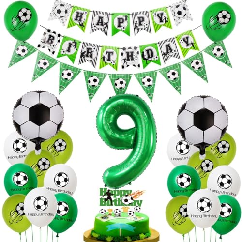 Fussball 9 Jahre Junge Geburtstag Deko, Luftballon 9. Geburtstag Grün, Fußball 9. Luftballon,Fußball 9 Geburtstag Deko, 9. Fußball Tortendeko, Fußball Ballon 9. Geburtstag Junge Fussball 9 Jahre Junge Geburtstag Deko, Luftballon 9. Geburtstag Grün, Fußball 9. Luftballon,Fußball 9 Geburtstag Deko, 9. Fußball Tortendeko, Fußball Ballon 9. Geburtstag Junge von Haosell