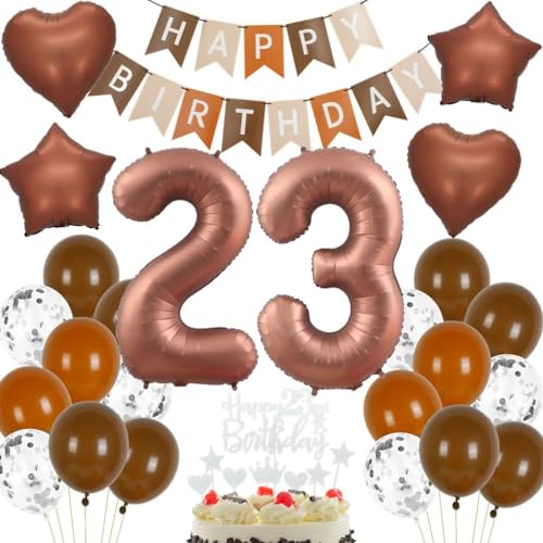 Geburtstagsdeko 23 Jahre Braun, Luftballons 23. Braun Party Ballons, Deko 23 Geburtstag Frau Mann, Ballon 23 Beige Braun, 23. Geburtstag Party Deko, Luftballons 23 Jahre Boho Geburtstag Braun Geburtstagsdeko 23 Jahre Braun, Luftballons 23. Braun Party Ballons, Deko 23 Geburtstag Frau Mann, Ballon 23 Beige Braun, 23. Geburtstag Party Deko, Luftballons 23 Jahre Boho Geburtstag Braun von Haosell