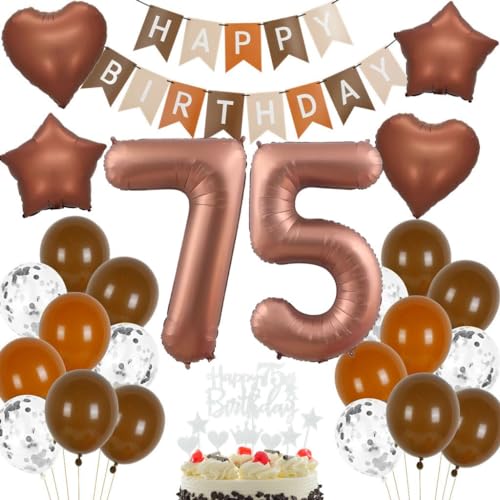 Geburtstagsdeko 75 Jahre Braun, Luftballons 75. Braun Party Ballons, Deko 75 Geburtstag Frau Mann, Ballon 75 Beige Braun, 75. Geburtstag Party Deko, Luftballons 75 Jahre Boho Geburtstag Braun Geburtstagsdeko 75 Jahre Braun, Luftballons 75. Braun Party Ballons, Deko 75 Geburtstag Frau Mann, Ballon 75 Beige Braun, 75. Geburtstag Party Deko, Luftballons 75 Jahre Boho Geburtstag Braun von Haosell