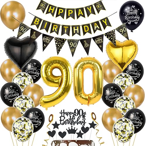 Gold 90. Geburtstag Dekoration Mann Frauen 90 Geburtstag Deko 90 Jahr Geburtstagdeko 90. Ballon Schwarz Gold Deko 90. Geburtstag Luftballons Schwarz Gold Frau 90. Geburtstag Party Deko Gold 90. Geburtstag Dekoration Mann Frauen 90 Geburtstag Deko 90 Jahr Geburtstagdeko 90. Ballon Schwarz Gold Deko 90. Geburtstag Luftballons Schwarz Gold Frau 90. Geburtstag Party Deko von Haosell