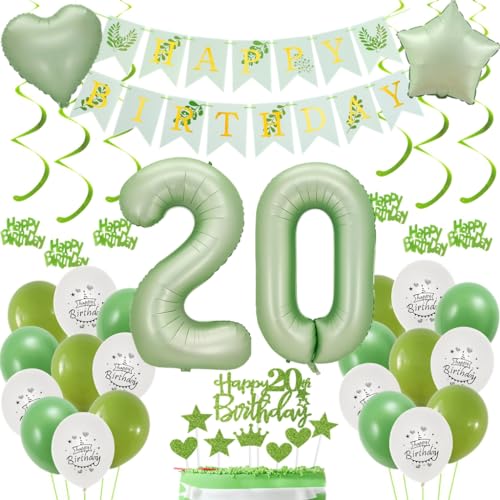 Grün Deko 20. Geburtstag Frauen, Luftballon 20 Salbeigrün, 20. Geburtstag Dekoration Frau, Luftballons 20 Geburtstag Frauen, Geburtstagsdeko 20 Jahre Grün, Geburtstag 20 Jahre Männ Frau Ballon Grün Deko 20. Geburtstag Frauen, Luftballon 20 Salbeigrün, 20. Geburtstag Dekoration Frau, Luftballons 20 Geburtstag Frauen, Geburtstagsdeko 20 Jahre Grün, Geburtstag 20 Jahre Männ Frau Ballon von Haosell