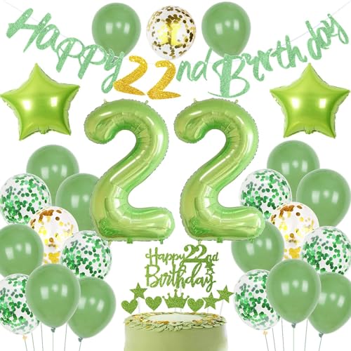 Grün Geburtstagsdeko 22 Mann, Grün 22 Geburtstag Deko Frau, Luftballons 22. Geburtstag Grün, Geburtstagsdeko Mann Grün 22. Geburtstag, Grün 22. Frau Ballon, Grün 22. Party Deko Grün Geburtstagsdeko 22 Mann, Grün 22 Geburtstag Deko Frau, Luftballons 22. Geburtstag Grün, Geburtstagsdeko Mann Grün 22. Geburtstag, Grün 22. Frau Ballon, Grün 22. Party Deko von Haosell