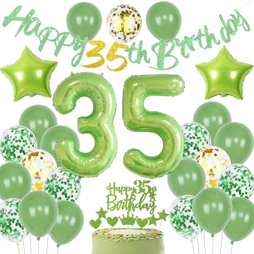 Grün Geburtstagsdeko 35 Mann, Grün 35 Geburtstag Deko Frau, Luftballons 35. Geburtstag Grün, Geburtstagsdeko Mann Grün 35. Geburtstag, Grün 35. Frau Ballon, Grün 35. Party Deko Grün Geburtstagsdeko 35 Mann, Grün 35 Geburtstag Deko Frau, Luftballons 35. Geburtstag Grün, Geburtstagsdeko Mann Grün 35. Geburtstag, Grün 35. Frau Ballon, Grün 35. Party Deko von Haosell