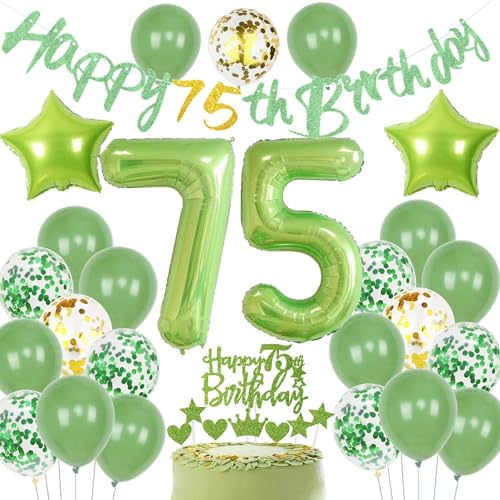 Grün Geburtstagsdeko 75 Mann, Grün 75 Geburtstag Deko Frau, Luftballons 75. Geburtstag Grün, Geburtstagsdeko Mann Grün 75. Geburtstag, Grün 75. Frau Ballon, Grün 75. Party Deko Grün Geburtstagsdeko 75 Mann, Grün 75 Geburtstag Deko Frau, Luftballons 75. Geburtstag Grün, Geburtstagsdeko Mann Grün 75. Geburtstag, Grün 75. Frau Ballon, Grün 75. Party Deko von Haosell