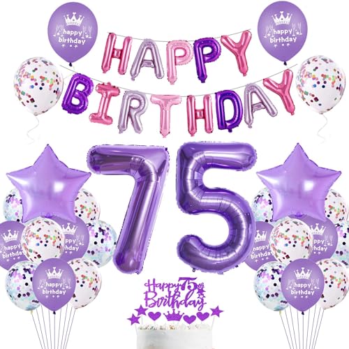 Lila 75 Geburtstag Deko Frau Luftballon 75. Geburtstag Frauen Lila 75 Geburtstag Dekoration Lila Tortendeko Geburtstagsdeko 75 Jahre Lila 75. Geburtstag Party Deko Lila Ballon 75 Frau Lila 75 Geburtstag Deko Frau Luftballon 75. Geburtstag Frauen Lila 75 Geburtstag Dekoration Lila Tortendeko Geburtstagsdeko 75 Jahre Lila 75. Geburtstag Party Deko Lila Ballon 75 Frau von Haosell