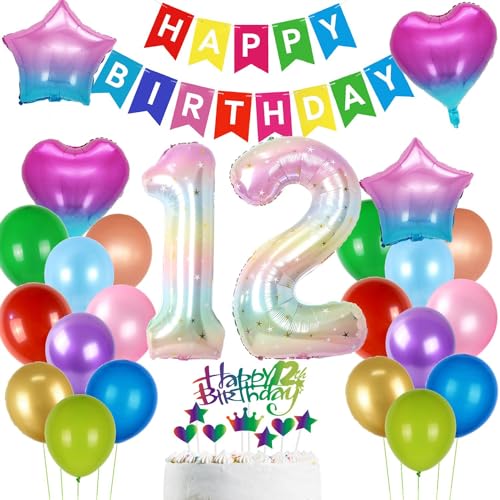 Luftballon 12. Geburtstag Rosa, Geburtstagsdeko Mädchen 12 Jahr, Ballon 12. Geburtstag Rosa, Deko 12. Geburtstag Mädchen, Mehrfarbig 12 Jahre Geburtstagsdeko, Luftballons 12 Geburtstag Bunt Luftballon 12. Geburtstag Rosa, Geburtstagsdeko Mädchen 12 Jahr, Ballon 12. Geburtstag Rosa, Deko 12. Geburtstag Mädchen, Mehrfarbig 12 Jahre Geburtstagsdeko, Luftballons 12 Geburtstag Bunt von Haosell