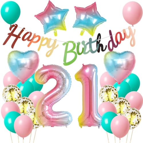 Luftballon 21. Geburtstag Frauen, Geburtstagsdeko 21 Jahr Rosa, Ballon 21. Geburtstag Frau, 21. Geburtstag Dekoration Regenboge, Geburtstagsdeko 21 Jahr Rosa, Frau 21 Deko Geburtstag Party Luftballon 21. Geburtstag Frauen, Geburtstagsdeko 21 Jahr Rosa, Ballon 21. Geburtstag Frau, 21. Geburtstag Dekoration Regenboge, Geburtstagsdeko 21 Jahr Rosa, Frau 21 Deko Geburtstag Party von Haosell