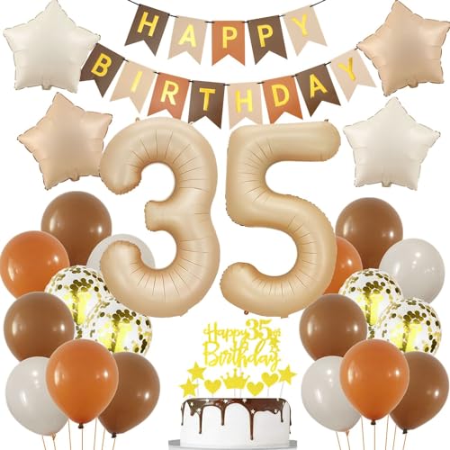 Luftballon 35 Jahre Geburtstagsdeko Nude, Creme 35. Luftballons Deko, 35 Geburtstag Frau Mann, Geburtstagsdeko 35. Beige Gold, Ballon 35 Geburtstagdeko, Beige Gold 35 Jahre Party Deko Luftballon 35 Jahre Geburtstagsdeko Nude, Creme 35. Luftballons Deko, 35 Geburtstag Frau Mann, Geburtstagsdeko 35. Beige Gold, Ballon 35 Geburtstagdeko, Beige Gold 35 Jahre Party Deko von Haosell