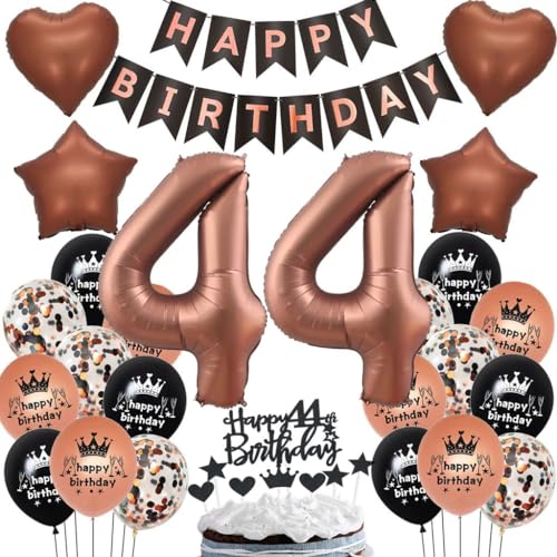 Luftballon 44. Geburtstag Deko, 44 Schokolade Ballons, 44 Geburtstag Deko Dunkelbraun, Geburtstagsdeko 44 Frau Braun, 44. Ballon für Frau Mann, Braun 44. Geburtstag Party Dekoration Luftballon 44. Geburtstag Deko, 44 Schokolade Ballons, 44 Geburtstag Deko Dunkelbraun, Geburtstagsdeko 44 Frau Braun, 44. Ballon für Frau Mann, Braun 44. Geburtstag Party Dekoration von Haosell
