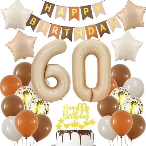 Luftballon 60 Jahre Geburtstagsdeko Nude, Creme 60. Luftballons Deko, 60 Geburtstag Frau Mann, Geburtstagsdeko 60. Beige Gold, Ballon 60 Geburtstagdeko, Beige Gold 60 Jahre Party Deko Luftballon 60 Jahre Geburtstagsdeko Nude, Creme 60. Luftballons Deko, 60 Geburtstag Frau Mann, Geburtstagsdeko 60. Beige Gold, Ballon 60 Geburtstagdeko, Beige Gold 60 Jahre Party Deko von Haosell
