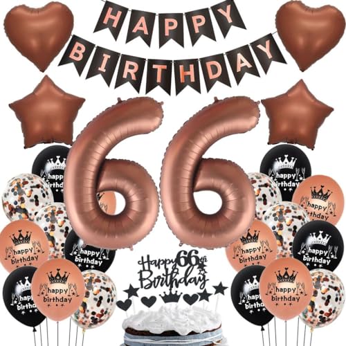 Luftballon 66. Geburtstag Deko, 66 Schokolade Ballons, 66 Geburtstag Deko Dunkelbraun, Geburtstagsdeko 66 Frau Braun, 66. Ballon für Frau Mann, Braun 66. Geburtstag Party Dekoration Luftballon 66. Geburtstag Deko, 66 Schokolade Ballons, 66 Geburtstag Deko Dunkelbraun, Geburtstagsdeko 66 Frau Braun, 66. Ballon für Frau Mann, Braun 66. Geburtstag Party Dekoration von Haosell