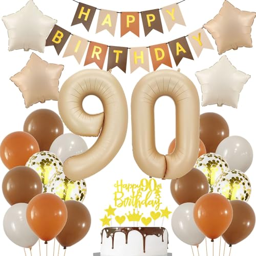 Luftballon 90 Jahre Geburtstagsdeko Nude, Creme 90. Luftballons Deko, 90 Geburtstag Frau Mann, Geburtstagsdeko 90. Beige Gold, Ballon 90 Geburtstagdeko, Beige Gold 90 Jahre Party Deko Luftballon 90 Jahre Geburtstagsdeko Nude, Creme 90. Luftballons Deko, 90 Geburtstag Frau Mann, Geburtstagsdeko 90. Beige Gold, Ballon 90 Geburtstagdeko, Beige Gold 90 Jahre Party Deko von Haosell