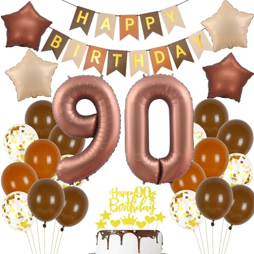 Luftballon 90. Geburtstag Braun, 90 Geburtstag Deko Retro Braune, 90 Jahre Dunkelbraun Partyballon, Deko 90 Geburtstag Boho, 90 Jahre Party Dekoration, 90 Geburtstagsdeko Frau Mann Braun Luftballon 90. Geburtstag Braun, 90 Geburtstag Deko Retro Braune, 90 Jahre Dunkelbraun Partyballon, Deko 90 Geburtstag Boho, 90 Jahre Party Dekoration, 90 Geburtstagsdeko Frau Mann Braun von Haosell