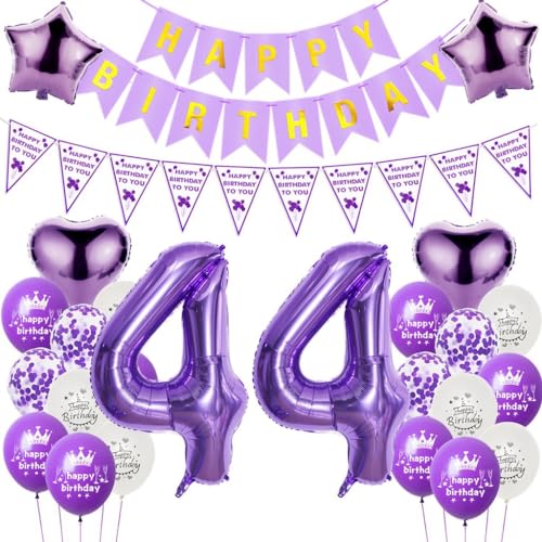 Luftballons 44. Geburtstag Dekoration Lila, 44. Geburtstag Dekoration Frau, Ballons Geburtstag 44 Zahl Lila, Frauen 44. Geburtstag Party Deko, Ballon 44. Geburtstag Frau lila, Deko 44. Ballon Luftballons 44. Geburtstag Dekoration Lila, 44. Geburtstag Dekoration Frau, Ballons Geburtstag 44 Zahl Lila, Frauen 44. Geburtstag Party Deko, Ballon 44. Geburtstag Frau lila, Deko 44. Ballon von Haosell