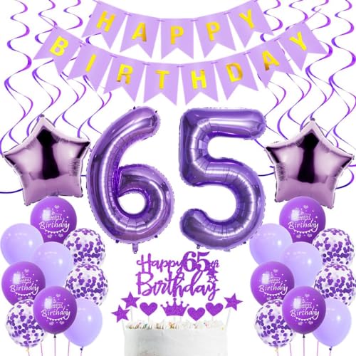 Luftballons 65. Geburtstag Frau Deko, Lila 65. Geburtstag Party Deko, Geburtstagsdeko 65 Jahre Frauen Lila, 65. Geburtstag Dekoration Frau, Lila 65. Tortendeko Geburtstag,65. Ballon Lila Luftballons 65. Geburtstag Frau Deko, Lila 65. Geburtstag Party Deko, Geburtstagsdeko 65 Jahre Frauen Lila, 65. Geburtstag Dekoration Frau, Lila 65. Tortendeko Geburtstag,65. Ballon Lila von Haosell