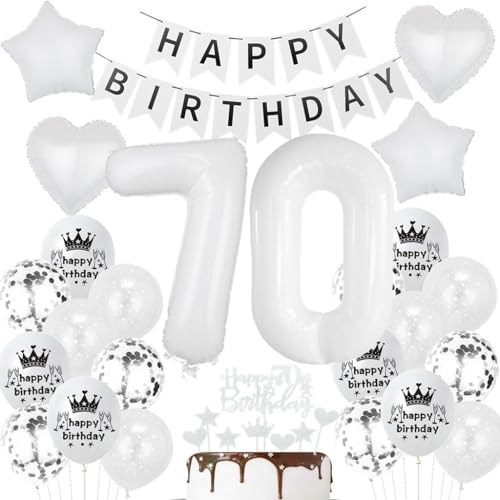 Luftballons 70. Weiß, 70 Geburtstag Deko Weiß, 70. Geburtstag Frau Mann Deko, 70 Luftballons, 70 Jahre Luftballon, 70 Jahre Party , Ballon 70 Party Luftballons 70. Weiß, 70 Geburtstag Deko Weiß, 70. Geburtstag Frau Mann Deko, 70 Luftballons, 70 Jahre Luftballon, 70 Jahre Party , Ballon 70 Party von Haosell