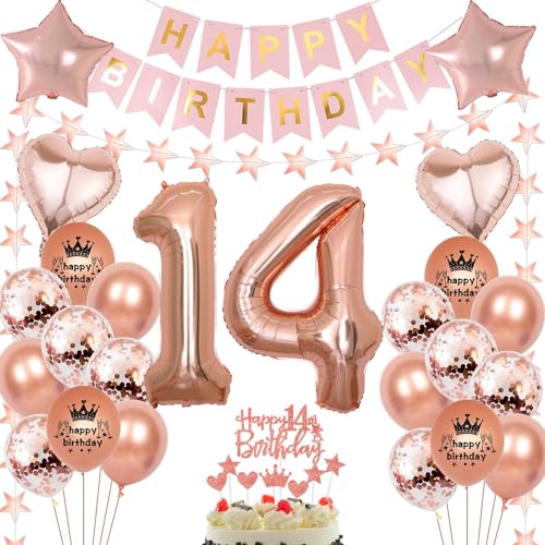 Rosegold Luftballon 14 Geburtstag Mädchen, 14 Jahr Geburtstag Mädchen, Ballon 14. Geburtstag Rosegold, Geburtstagsdeko 14 Jahr Rosegold, Mädchen Deko 14. Geburtstag, Roségold 14. Party Ballons Rosegold Luftballon 14 Geburtstag Mädchen, 14 Jahr Geburtstag Mädchen, Ballon 14. Geburtstag Rosegold, Geburtstagsdeko 14 Jahr Rosegold, Mädchen Deko 14. Geburtstag, Roségold 14. Party Ballons von Haosell