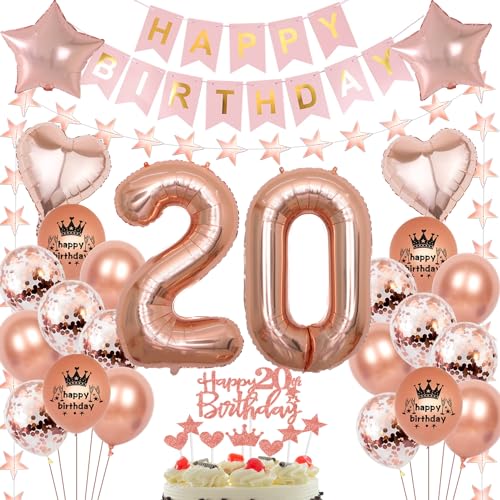 Rosegold Luftballon 20 Geburtstag Frau, 20 Jahr Geburtstag Frau, Ballon 20. Geburtstag Rosegold, Geburtstagsdeko 20 Jahr Rosegold, Frauen Deko 20. Geburtstag, Roségold 20. Party Ballons Rosegold Luftballon 20 Geburtstag Frau, 20 Jahr Geburtstag Frau, Ballon 20. Geburtstag Rosegold, Geburtstagsdeko 20 Jahr Rosegold, Frauen Deko 20. Geburtstag, Roségold 20. Party Ballons von Haosell